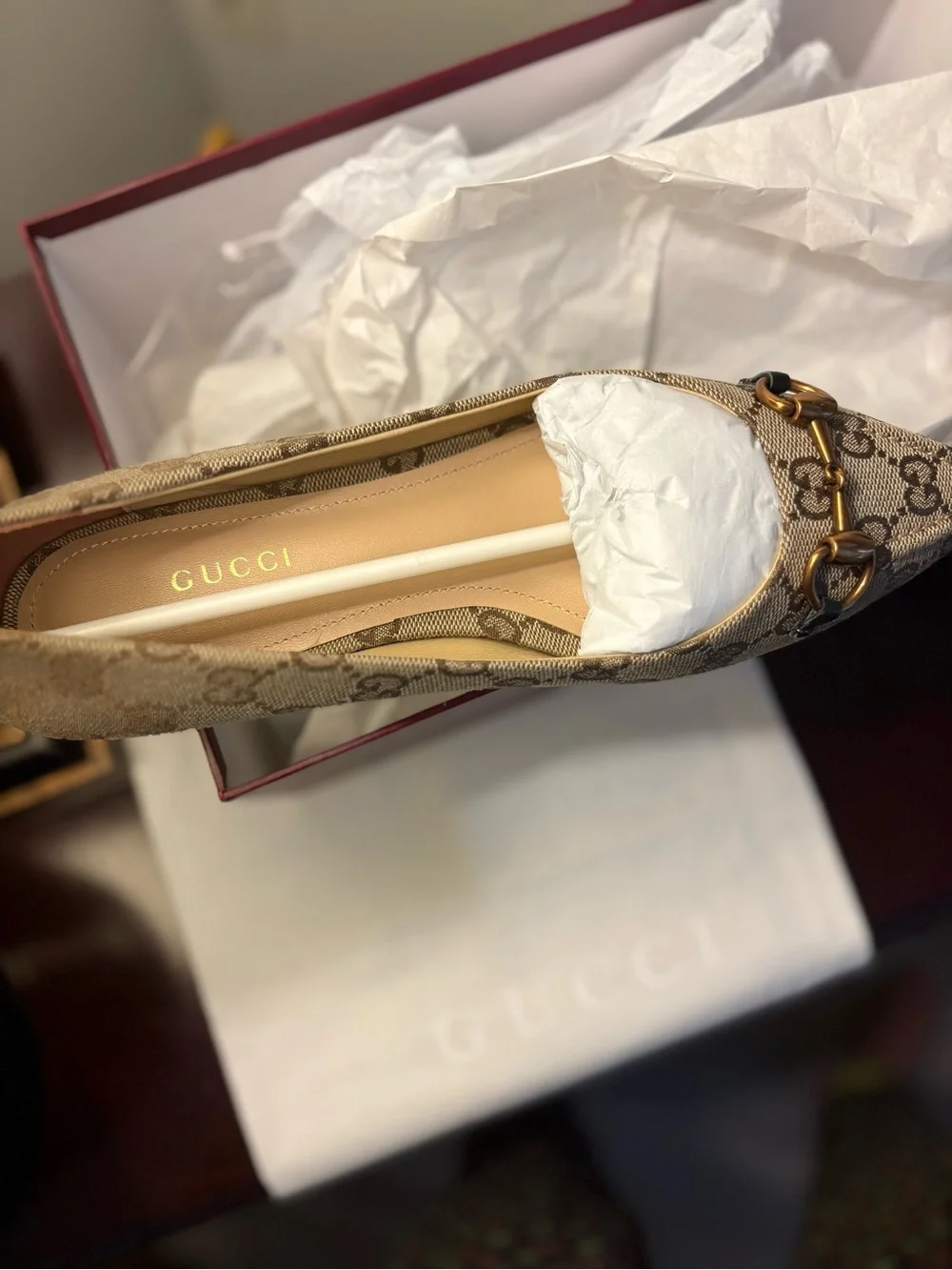 Gucci pointed toe flats - Never worn - Picture 2 of 4